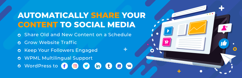 Revive Social – Social Media Auto Post and Scheduling Automation Plugin