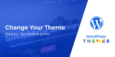 how to change a WordPress theme