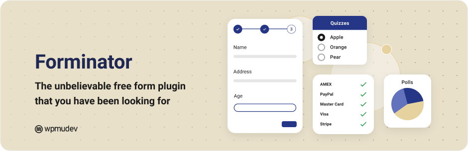 Forminator Forms – Contact Form, Payment Form & Custom Form Builder