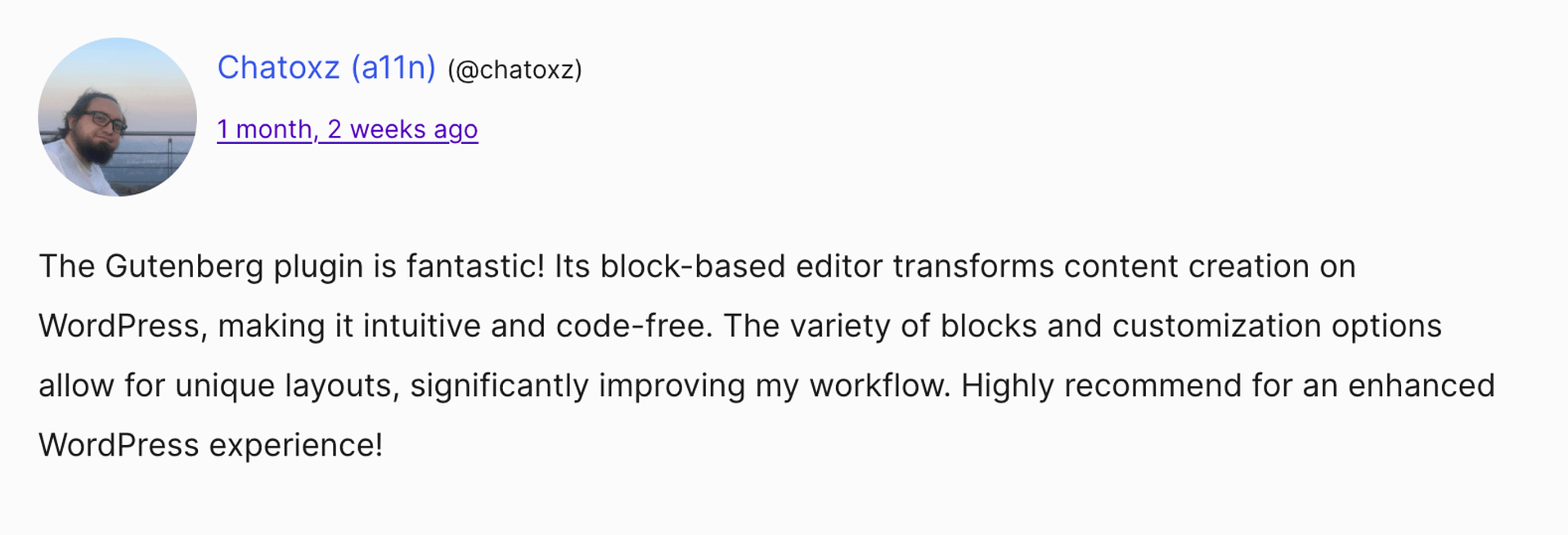 block editor opinion