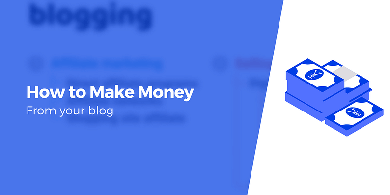 how to make money with a blog