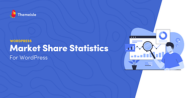 WordPress market share.